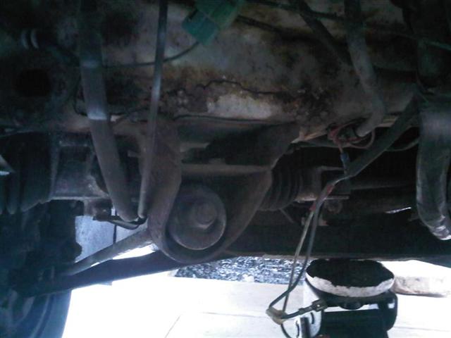 Bedford Bambi chassis crack