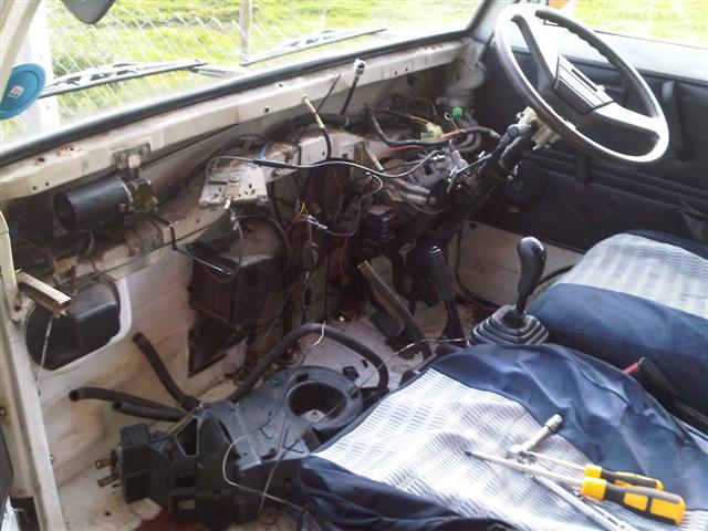 Bedford Bambi dashboard removed