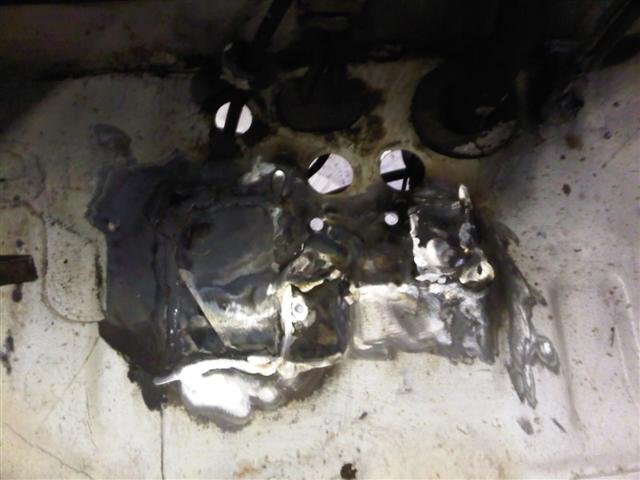 Bedford Bambi floor repair 2