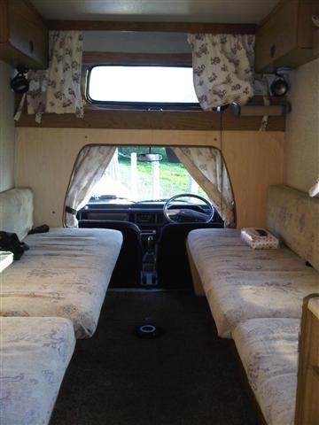 Bedford Bambi interior