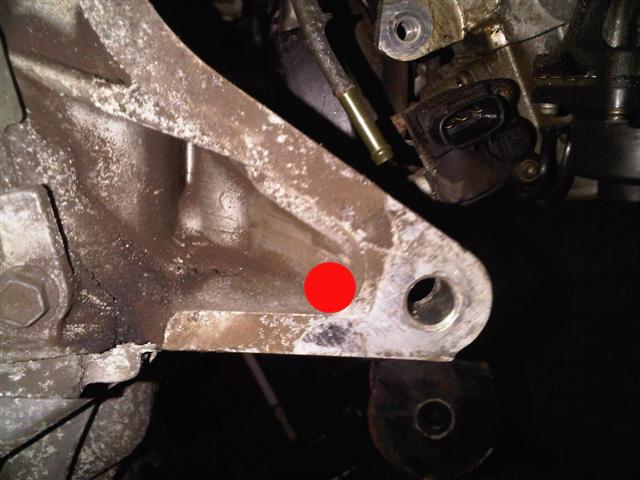 G16B gearbox mounting right