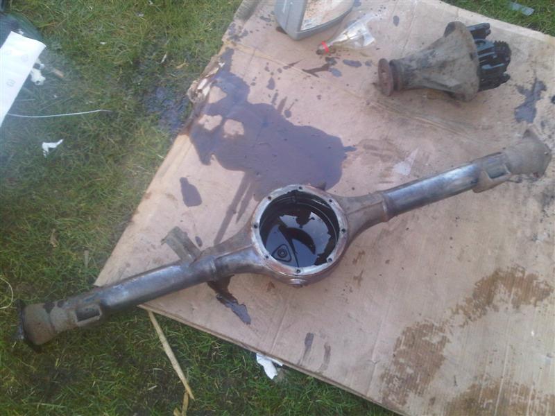 Bedford Rascal rear axle assembly