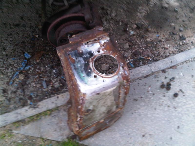 Bedford Rascal Shock Tower body panel
