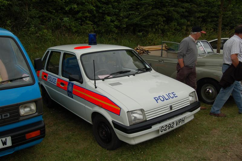 Waringstown Vintage Rally / Cavalcade 2010 - Austin Metro Police Car